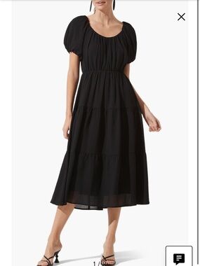 astr twist bust tie back midi dress TWIST BUST TIE BACK MIDI DRESS ASTR S M L XL